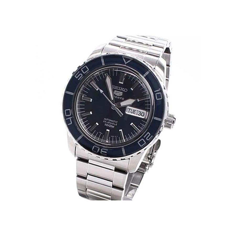 Amazon.co.jp: Seiko セイコー 5 Sports SNZH53K1 ブルー メンズ